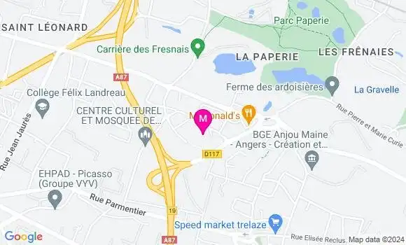 Localisation Dr Antoine Peyronnet