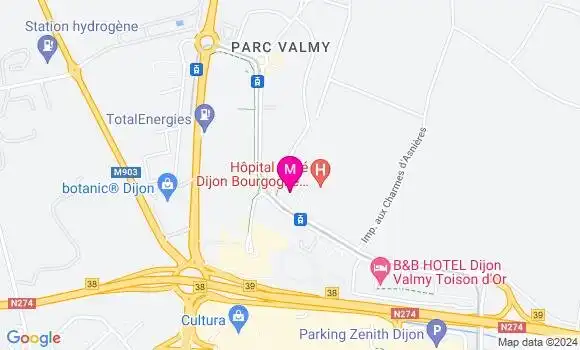 Localisation Dr Aurelie Donier Menard