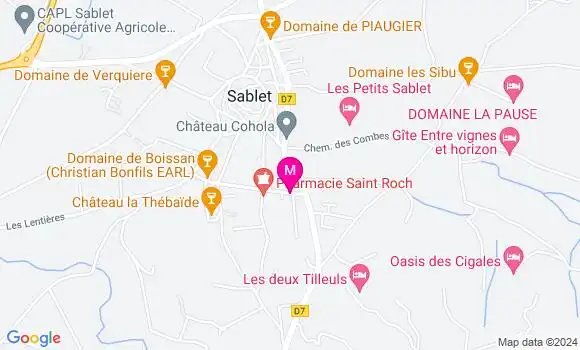 Localisation Dr Maryne Goujeau
