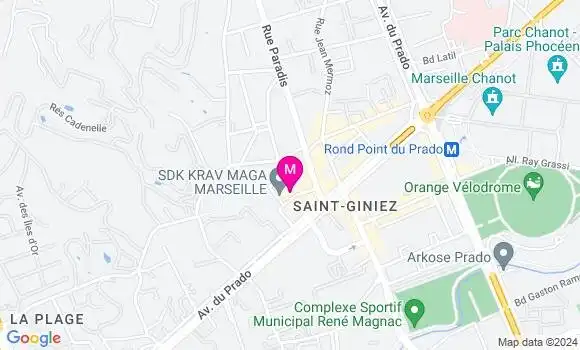 Localisation Dr Marie Laure Ayem