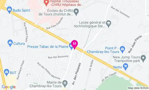 Localisation Dr Coline Nowbahari