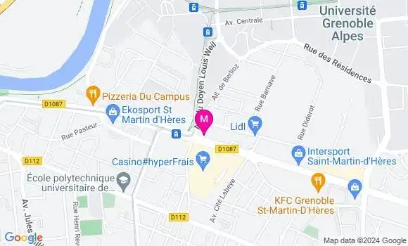 Localisation Dr Florinne Rainaud
