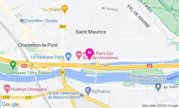 Localisation Dr Clarisse Grignon