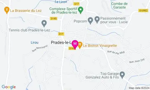 Localisation Dr Coline Burlat