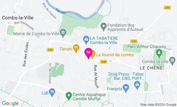 Localisation Dr Sonia Chabane