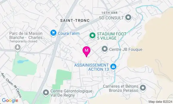 Localisation Dr Eve Benhaïm Mattout