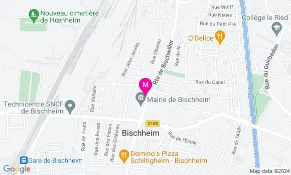 Localisation Dr Laure Roth