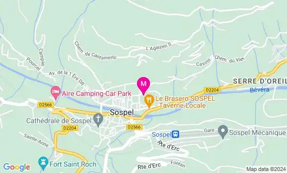 Localisation Dr Baptiste Castan
