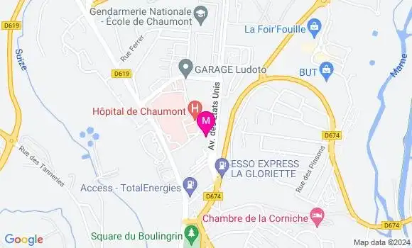 Localisation Dr Fabio Avallone