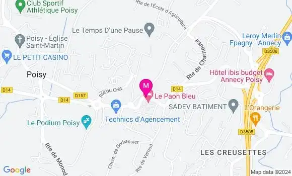 Localisation Dr Magali Morasz