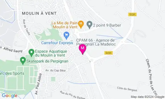 Localisation Dr Marion Schoenenberger