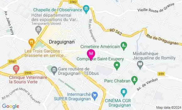 Localisation Dr Marie Paoli