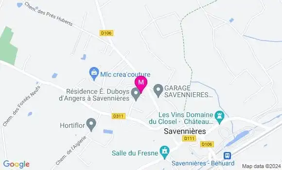 Localisation Dr Laureen Le Squer