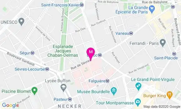 Localisation Dr Sonia Noel Couillard