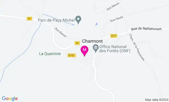 Localisation Dr Vincent Delcourt