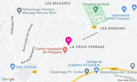 Localisation Dr Christèle Valeze