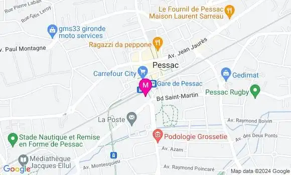 Localisation Dr Marine Fournet