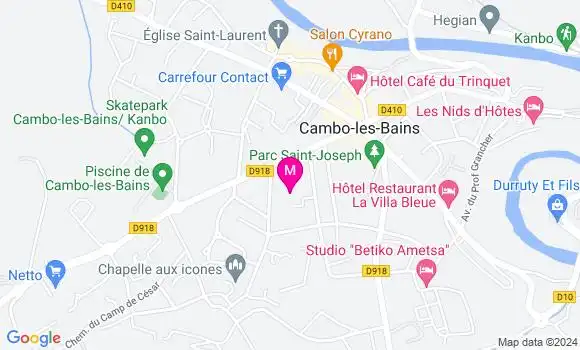 Localisation Dr Pauline Bourlier