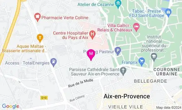 Localisation Dr Chloé Monnet Poupon