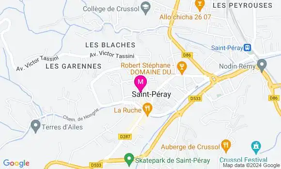 Localisation Dr Vianney Pommier