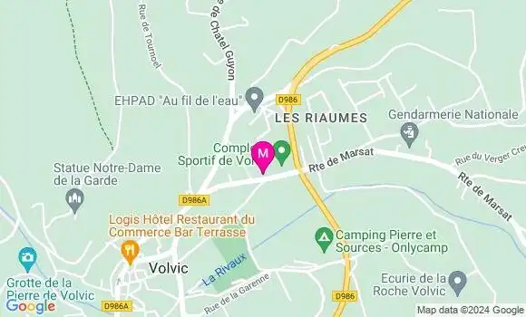 Localisation Dr Julie Favier