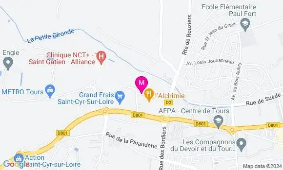 Localisation Dr Adrien Moro