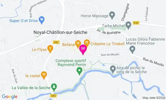 Localisation Dr Marie Autret