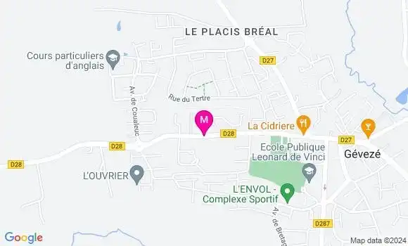 Localisation Dr Manon Perron