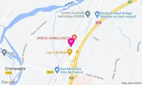 Localisation Dr Noël Konate