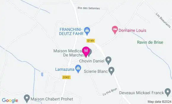 Localisation Dr Léa Reveillard