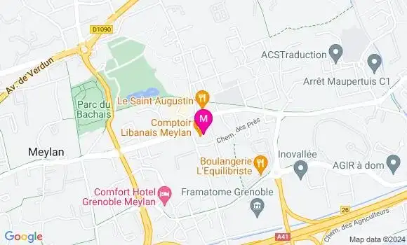 Localisation Dr Clément Cadoux