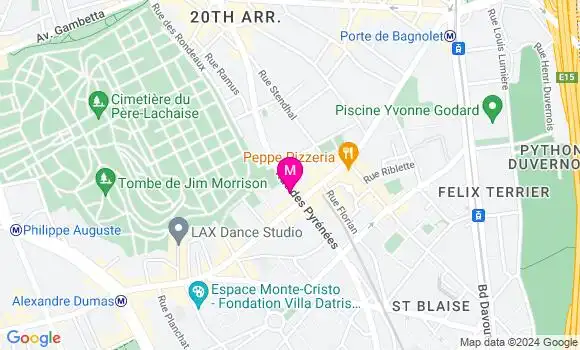 Localisation Dr Manon Senegas