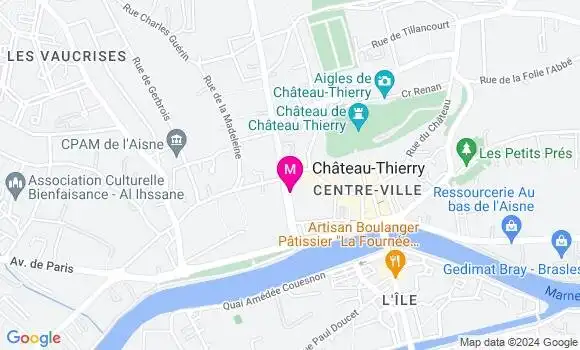 Localisation Dr Kamal Benane