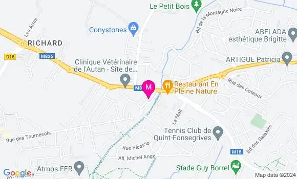 Localisation Dr Julien Garcia