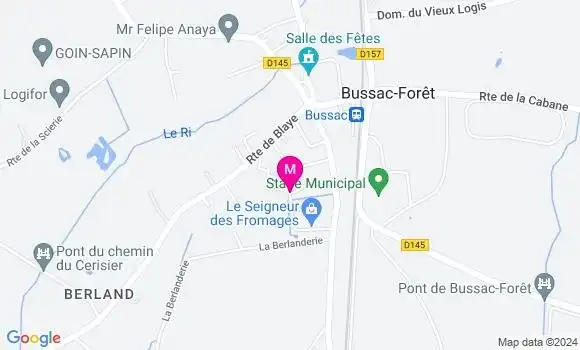 Localisation Dr Théo Brunel