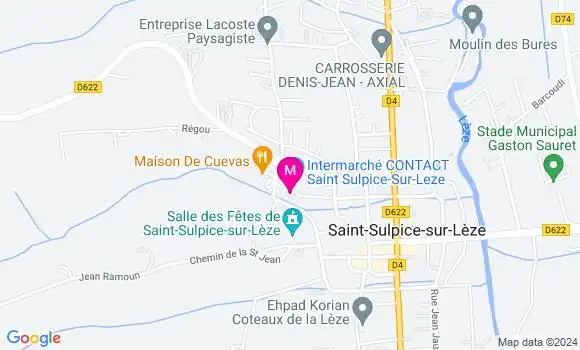 Localisation Dr Joélle Bere