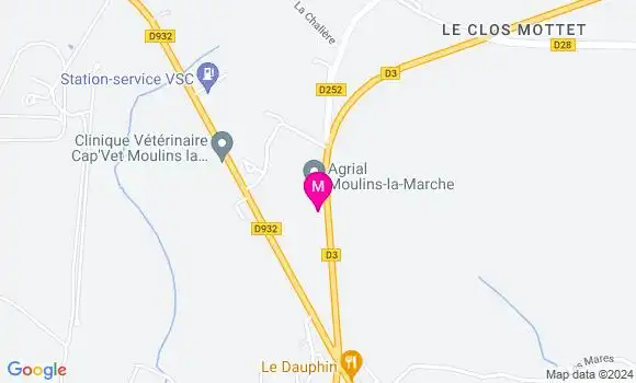 Localisation Dr Philippe Poutrain