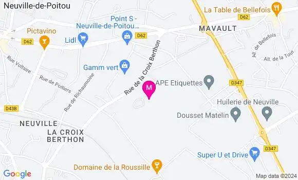 Localisation Dr Jérôme Magné