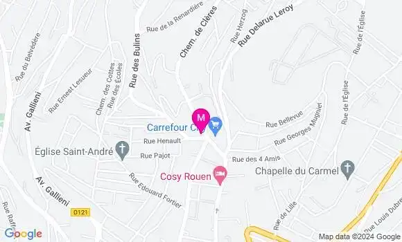 Localisation Dr Camille Pinard