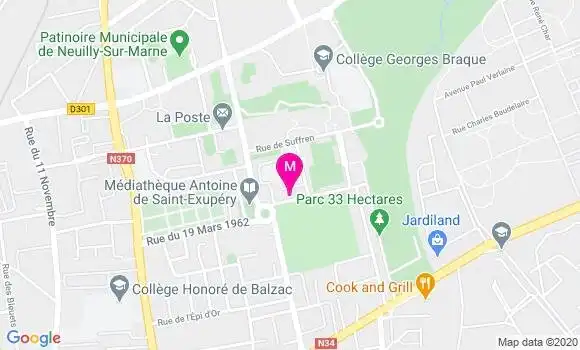Localisation Dr Jean Bernard Elis
