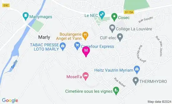 Localisation Dr Sara Mariotti