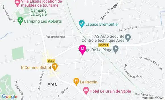Localisation Dr Juliette Fleischmann