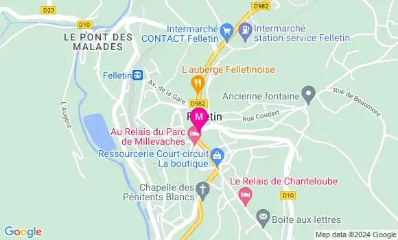 Localisation Dr Eve Marie Miachon
