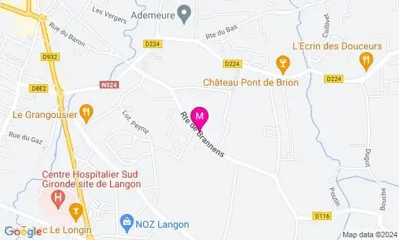 Localisation Dr Jean Claude Adam