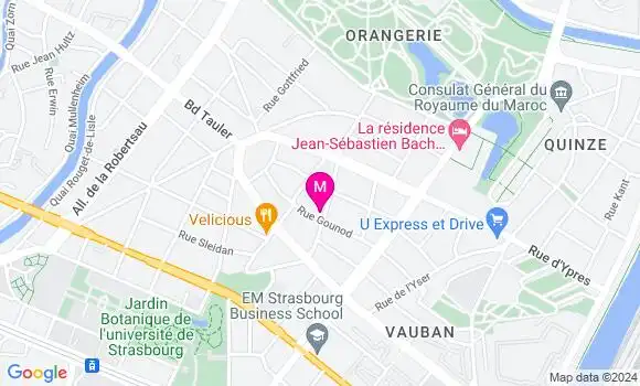 Localisation Dr Pauline Bolenor