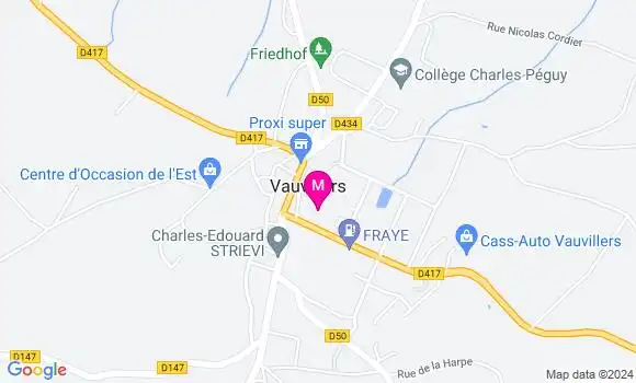 Localisation Dr Manon Wirth