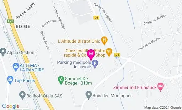 Localisation Dr Alain Hammoud