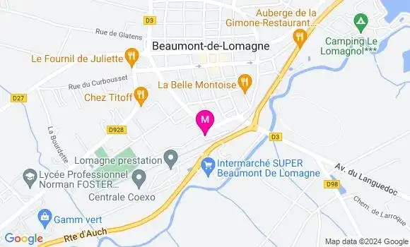 Localisation Dr Romain Lesbros