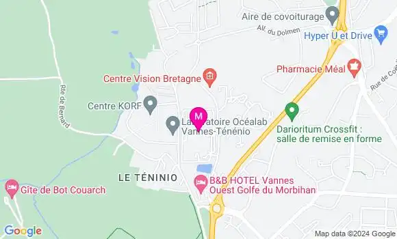 Localisation Dr Jean Marie Nézet