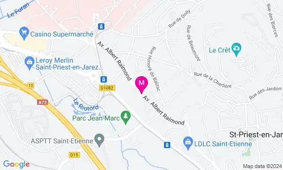 Localisation Dr Marion Ravelojaona